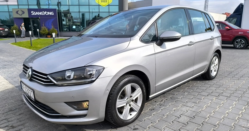 Volkswagen Golf Sportsvan cena 44900 przebieg: 156000, rok produkcji 2015 z Dziwnów małe 254